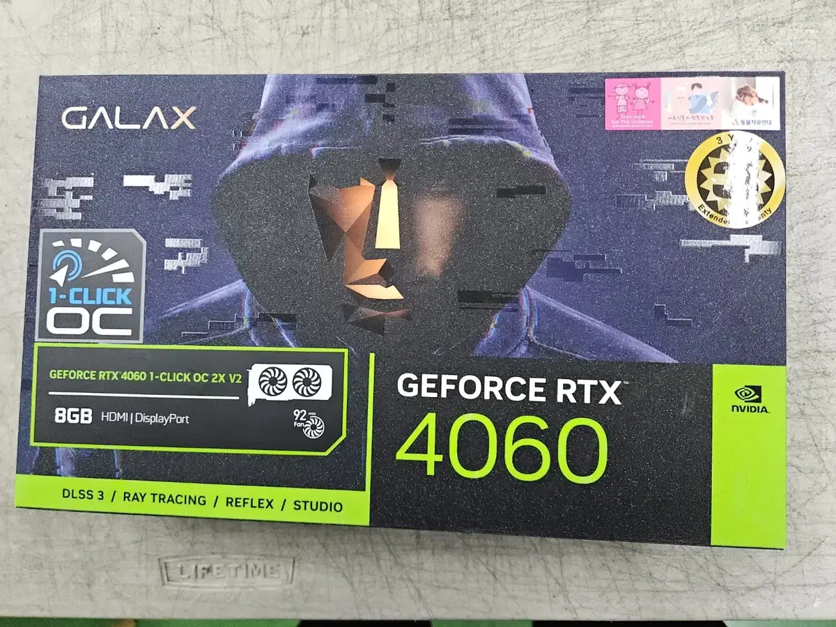 갤럭시 RTX4060 미개봉 새제품 팝니다.